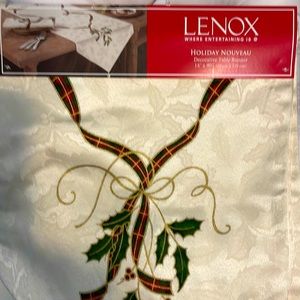 Lenox Holiday  Decorative Table Runner
